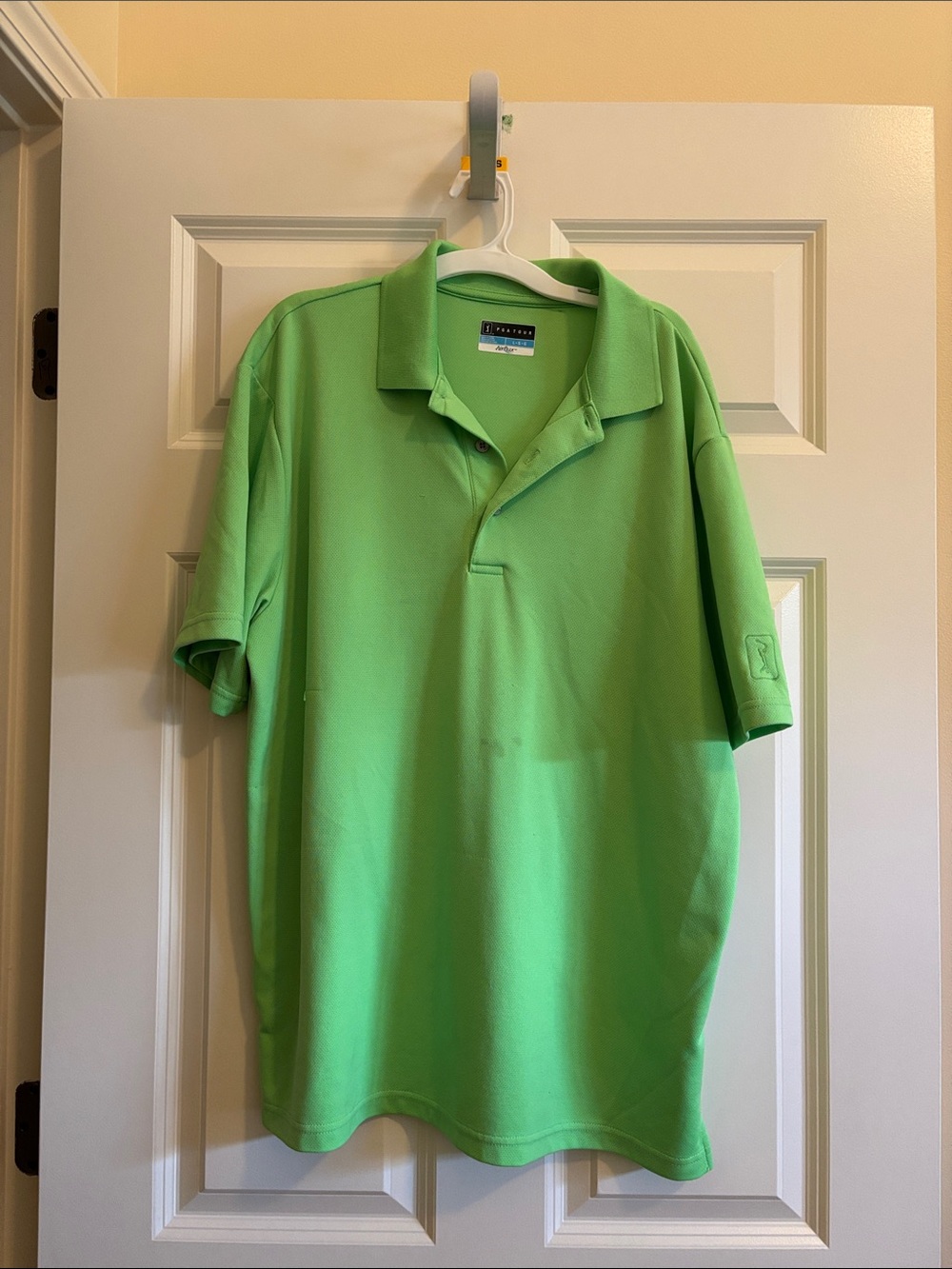 PGA Tour Green Polo
